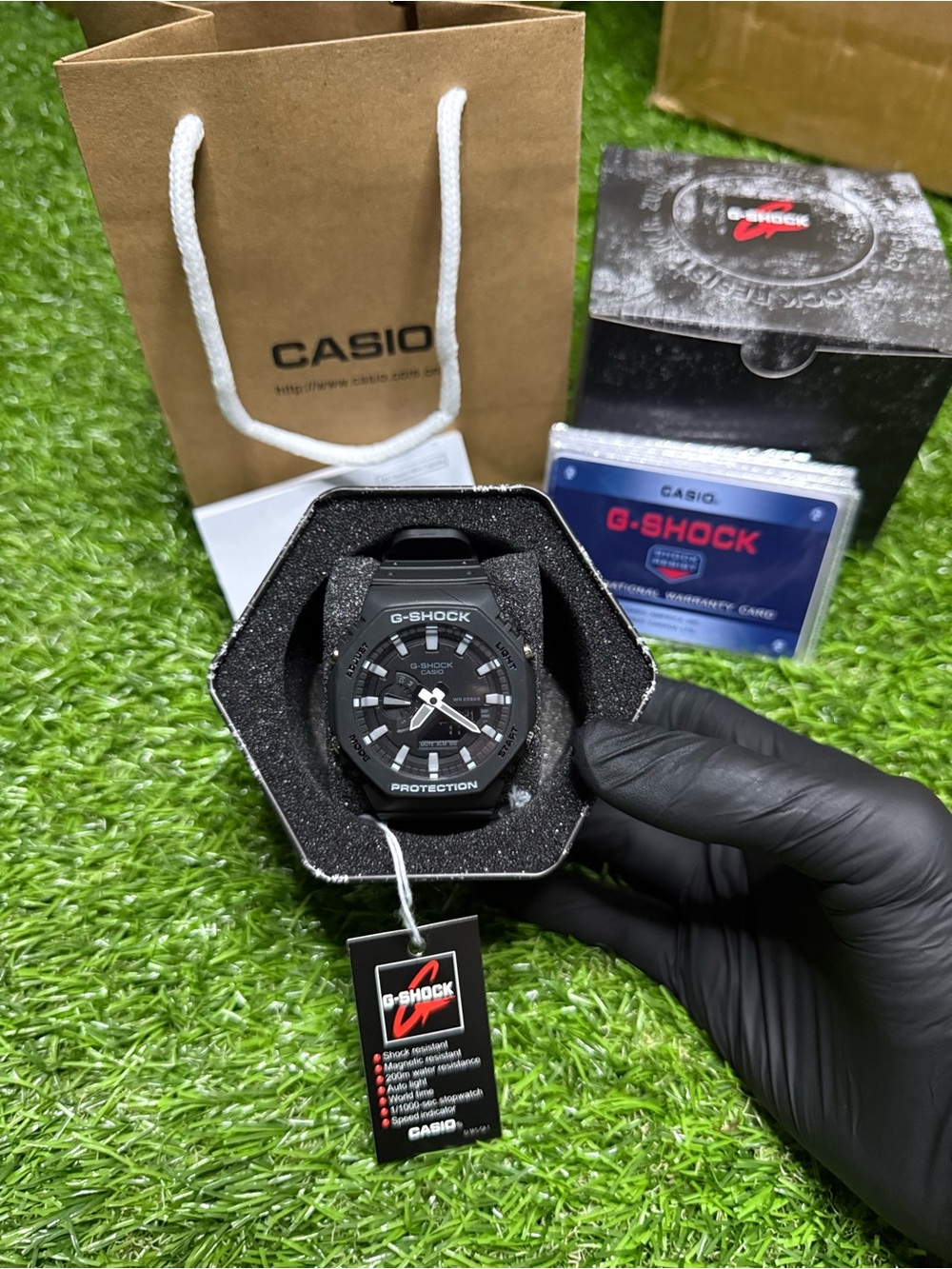 Casio G-Shock GA-2100 Black Men's Resin Analog-Digital Watch